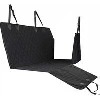 dog car seat cover vision mesh waterproof pet carrier car back rear seat cushion hammock cushion protector fer