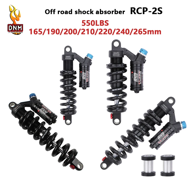 DNM RCP2S Велосипедный амортизатор Горные велосипеды Задняя подвеска Пружинный MTB