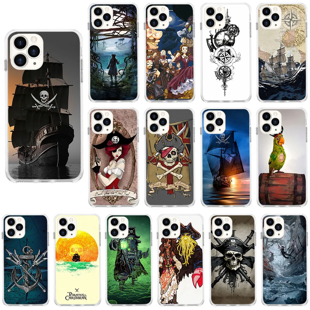 Мягкая фотография IT-54 Пираты Карибского моря для Realme Narzo C25Y C25S 50i C1 10 9 C30s C35 C55 50 50a