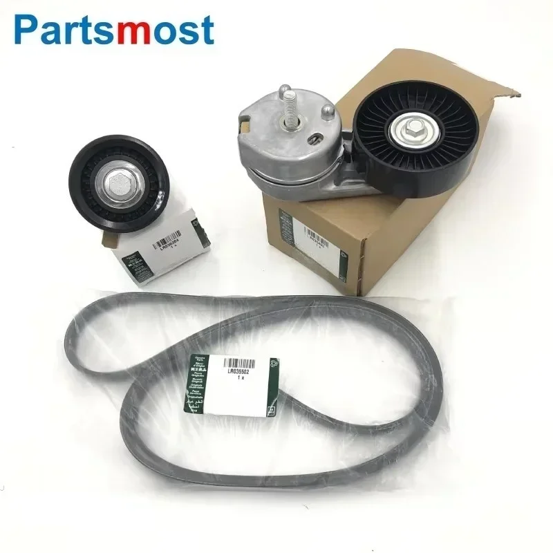 

LR035502 LR035493 LR036304 3,0 дизельный натяжной шкив приводного ремня генератора для Land Rover Range Rover 13- RR Sport Discovery 4