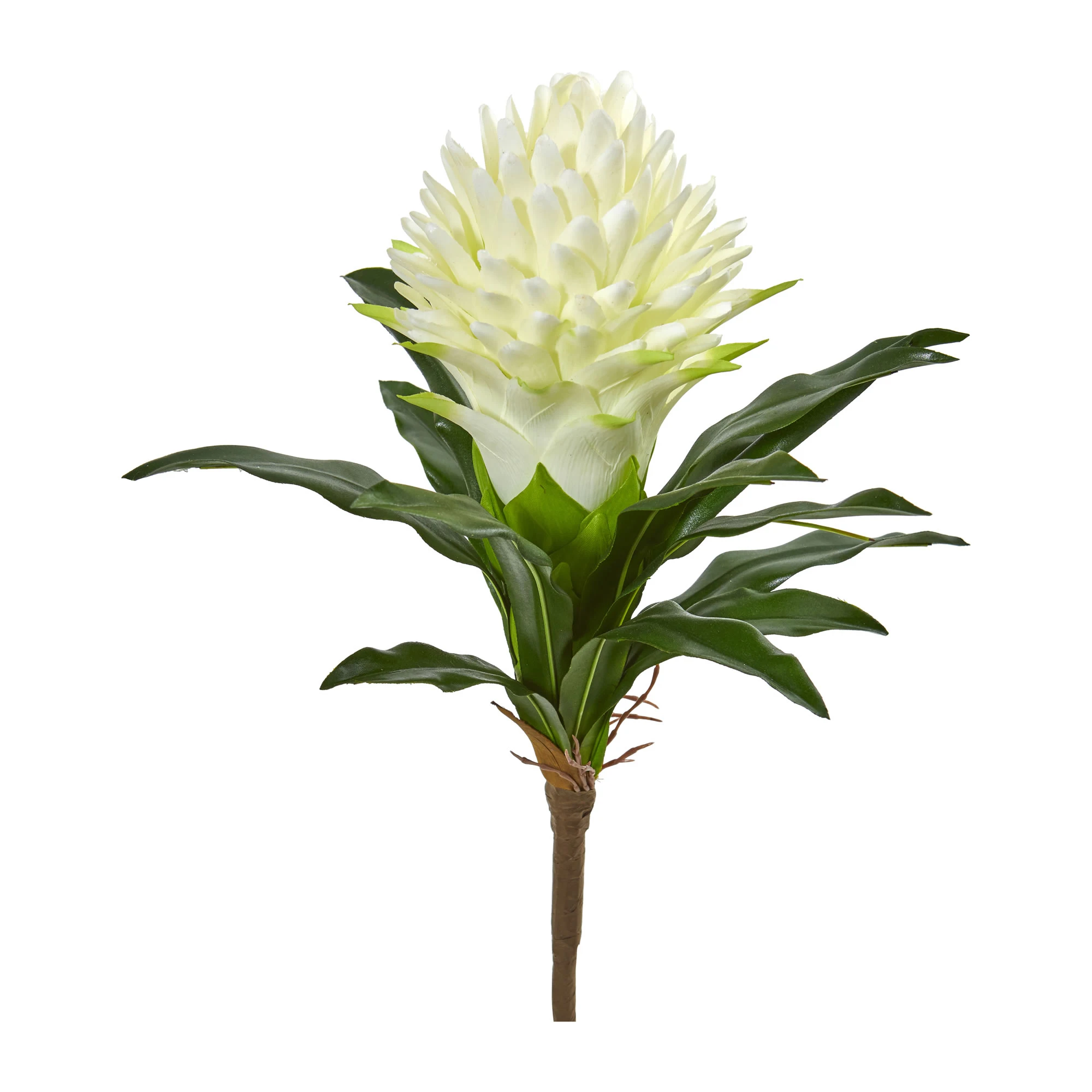 

Free shipping 17in. Ginger Artificial Flower (Set of 4) White