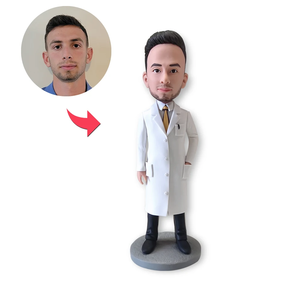 

Bobblehead Personalized Doctor Creative Design Gift for (Birthday, Wedding Gift, Memorial, Mother's Day,Valentine's,Christmas)
