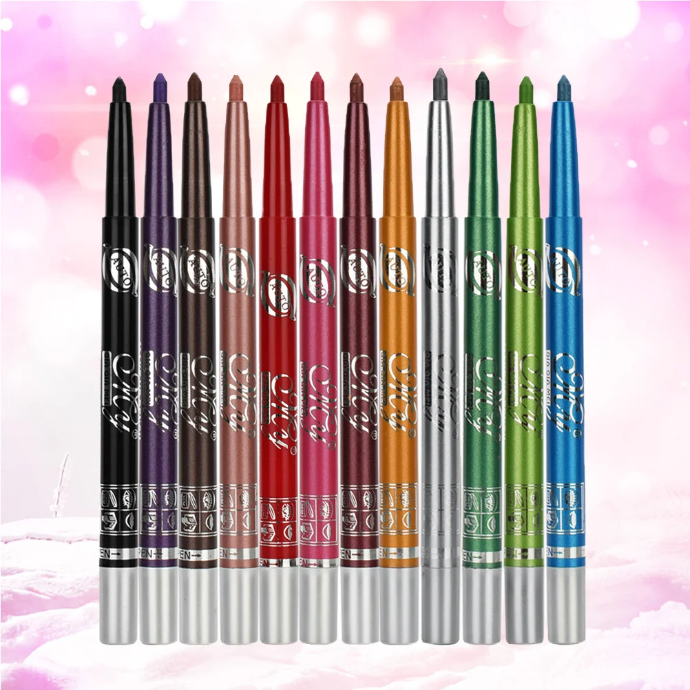 

Eyelinerpen Eye Shadow Makeup Women Stick Setsets Eyeline Color Crayon Eyeshadow Metallic