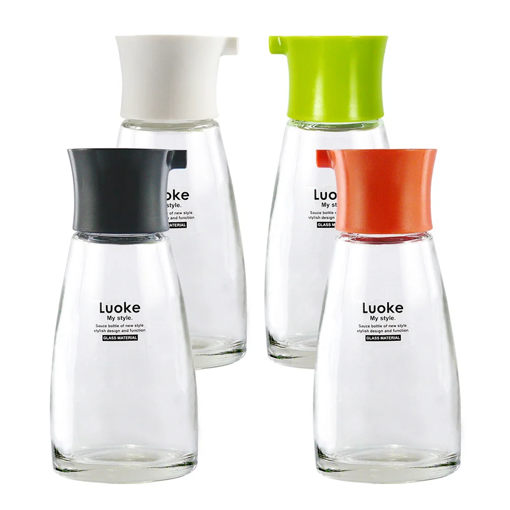 Home Kitchen Supplies Glass Oil Can Storage Bottle Seasoning Bottle Home Restaurant Kitchen Sauce Container Kitchen Companion