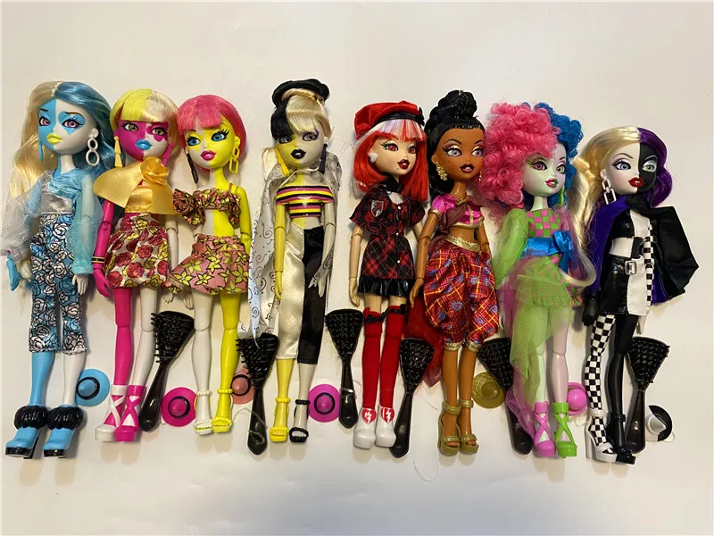 

Original Bratzillaz Dolls Girl Doll Fashion Hair Mixed Skin 11 Joints Bratzdoll Best Gift