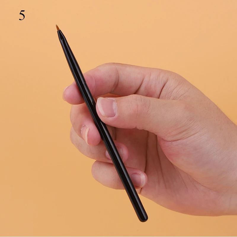 

Super Thin Eye Liner Cream Brush Eyebrow Contour Brush Eye Concealer Pen Makeup Brushes Small Angled Makeup Brushes