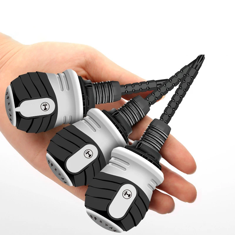 

Ratchet Screwdriver Set Short Handle Cross Groove Drill Telescopic Dual Purpose Small Chrome Vanadium Steel Repair Tools