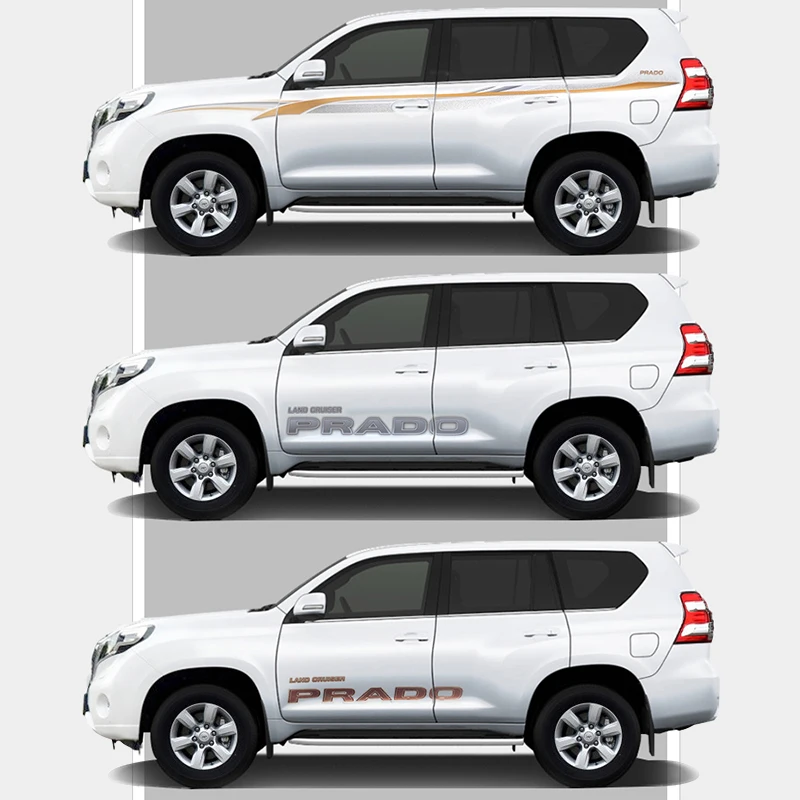 Для Toyota Land Cruiser Prado 150 Lc150 Fj150 2021-2010 2019 автомобильные наклейки модификация внешнего