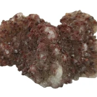 73g natural stones minerals red quartz vug ore crystal cluster christmas decoration ancona rusy specimens energy reiki stones