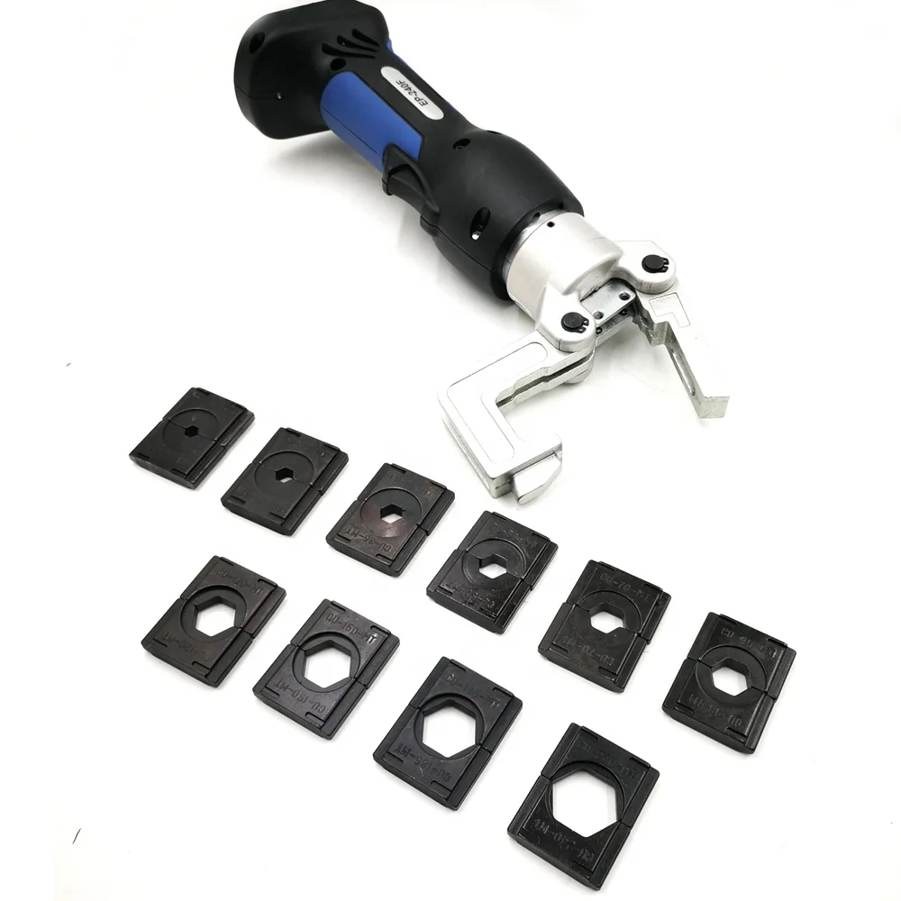 

Battery powered hydraulic crimping tool EP-240F hexagon electric type crimper for CU/AL cable connectors