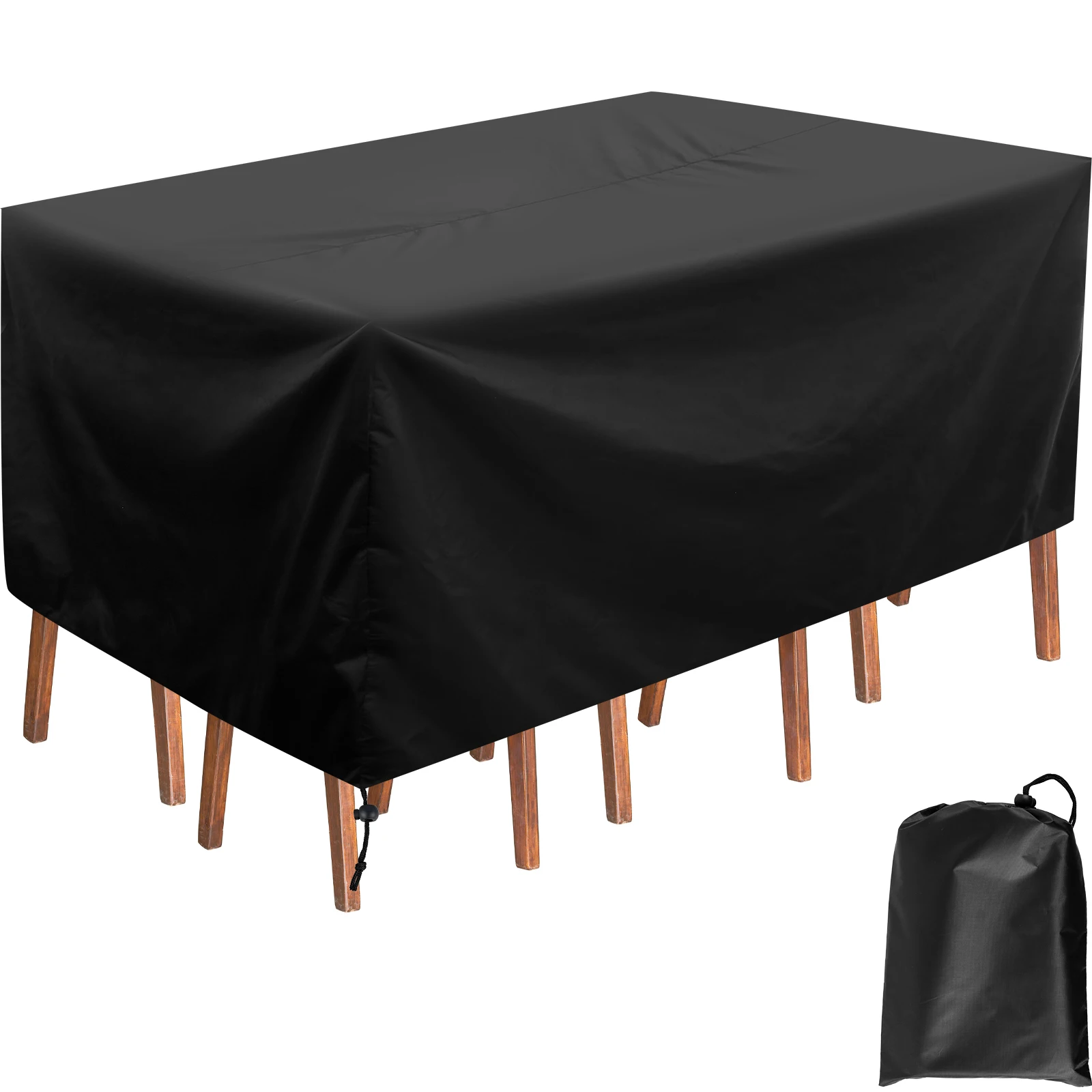 70.8x47.2x19.1in Outdoor Table Covers Waterproof Oxford Clot