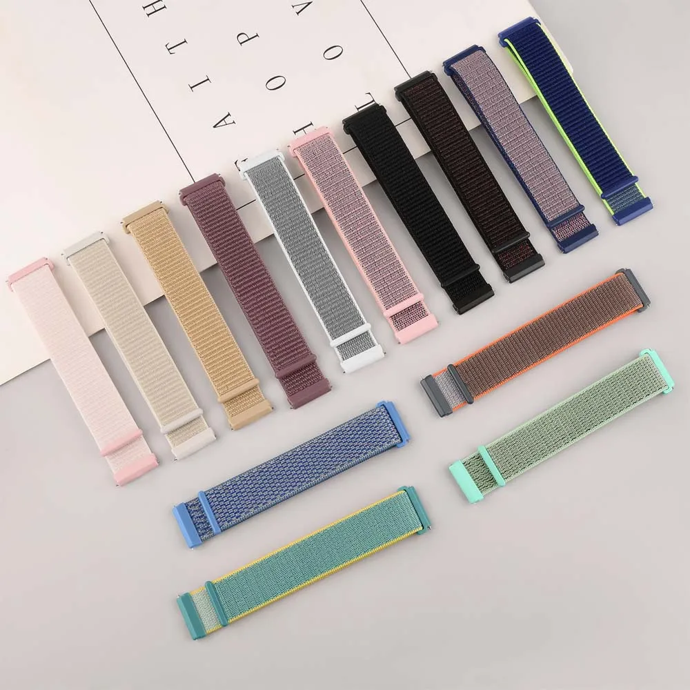 Ремешок для часов Fitbit Versa 3/Versa 4 мягкий нейлоновый спортивный браслет смарт-часов