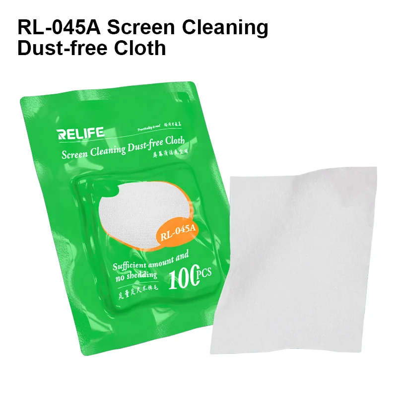 Ткань для чистки экрана без пыли RELIFE RL-045A ремонт жк-экрана электронные детали