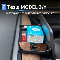 center console storage box navigation screen rear rack modified decorative accessories for tesla modely model3