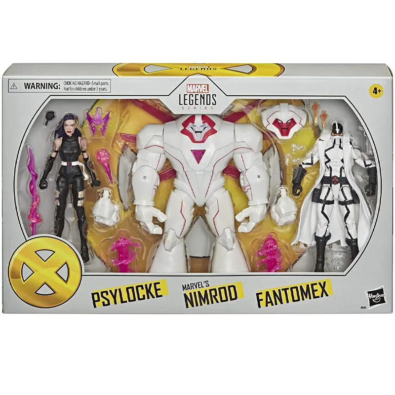 

Серия Marvel Legends X-Men 6-дюймовые коллекционные экшн-фигурки Psylocke Marvels Nimrod и Fantomex игрушки в подарок