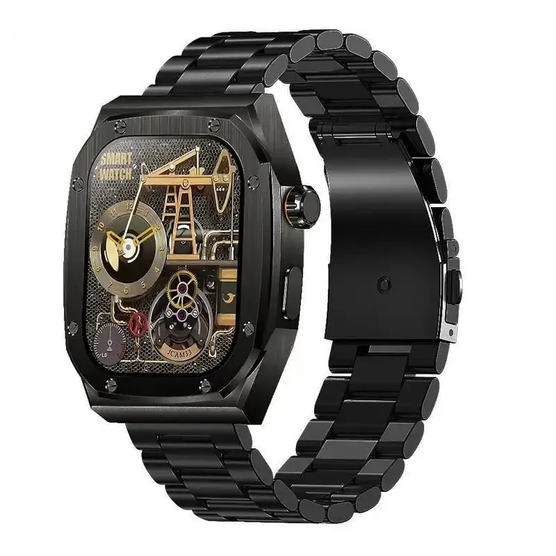 Фото Gaines Z79 Max Смарт-часы 2,1 дюйма IPS Большой экран Мужчины Buletooth Вызов Компас Мониторинг сердечного ритма AI Голос Женщины Спорт Smartw №1