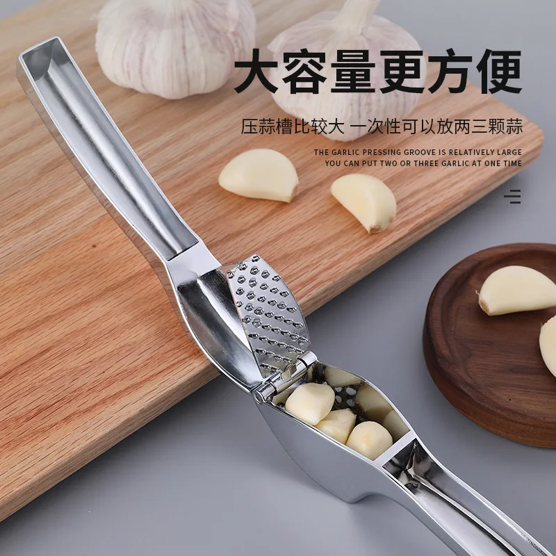 

Garlic Press Crusher Vegetables Ginger Peanut Squeezer Masher Handheld Ginger Mincer Tool Kitchen Accessories Gadgets