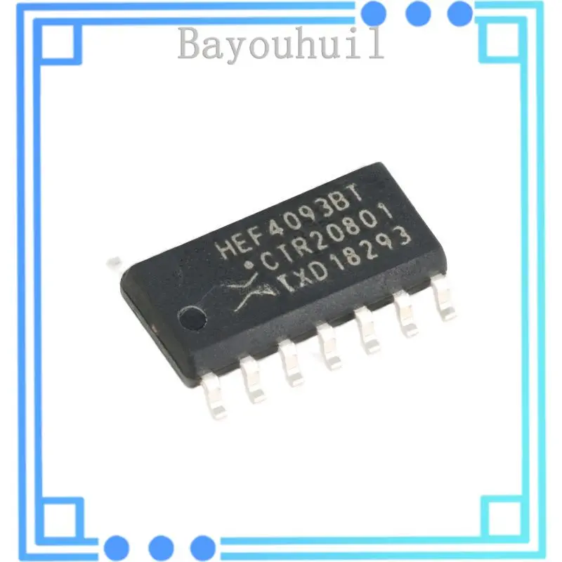 

20PCS Original HEF4093BT, 653 SOIC-14 Four-way 2-input NAND Gate Schmitt Trigger