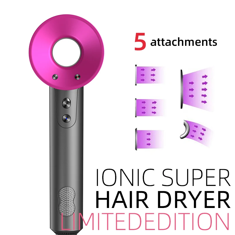 

Household leafless high-power constant temperature high-speed hair dryer negative ion hair dryer