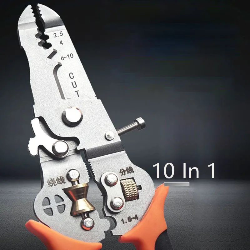 

Многофункциональные плоскогубцы Vanjoin, инструмент для зачистки проводов, обжимной инструмент, электрические универсальные ручные инструменты