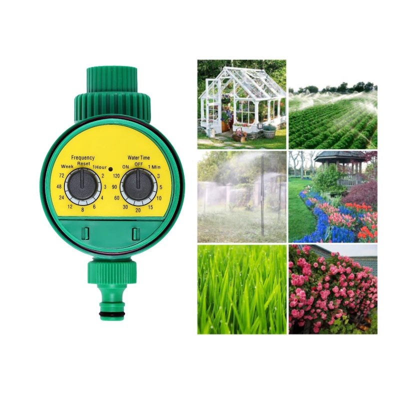 

Таймер садовый для полива, домашний и наружный таймер, автоматический программируемый клапан для шланга смесителя, электронный