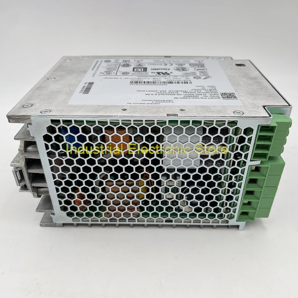 Для Phoenix QUINT-PS/3AC/24DC/40 24 В/40 А QUINT POWER В постоянного тока/40 импульсный источник