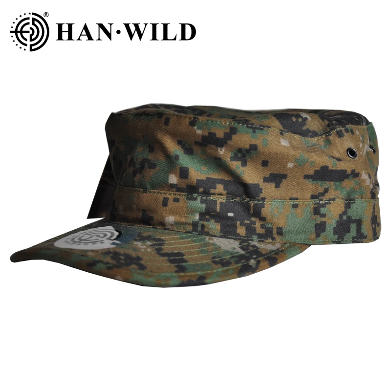 

HAN WILD Tactical Hunting Caps Camouflage Cap Men Soldiers Combat Army Baseball Cap Unisex Paintball Flat Hats Millitary Hat