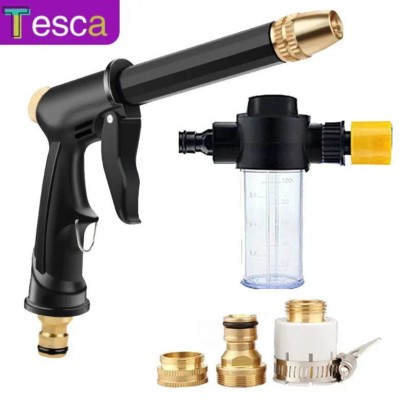 

Садовый шланг, сопло для мойки высокого давления, водяной пистолет, садовый водяной пистолет, Прочный инструмент для очистки автомобиля, ав...