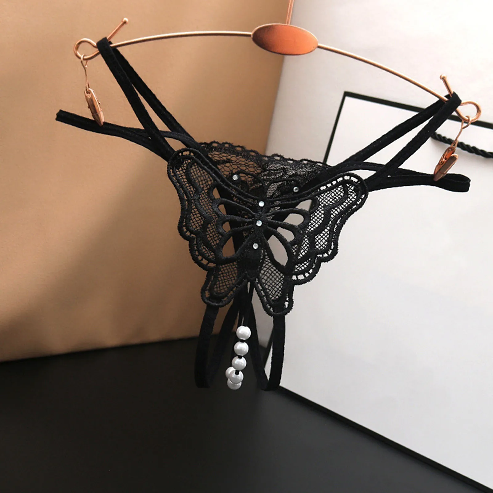 Трусики с вышивкой и бабочкой для женщин большие размеры трусы низкой талией