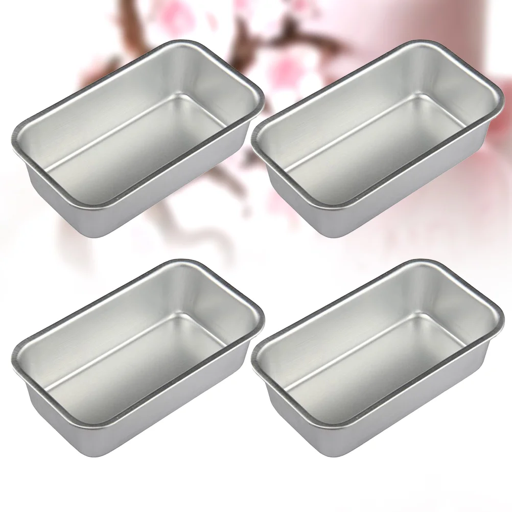 

4pcs Loaf Tin Pot Rectangular Loaf Pans for Kitchen