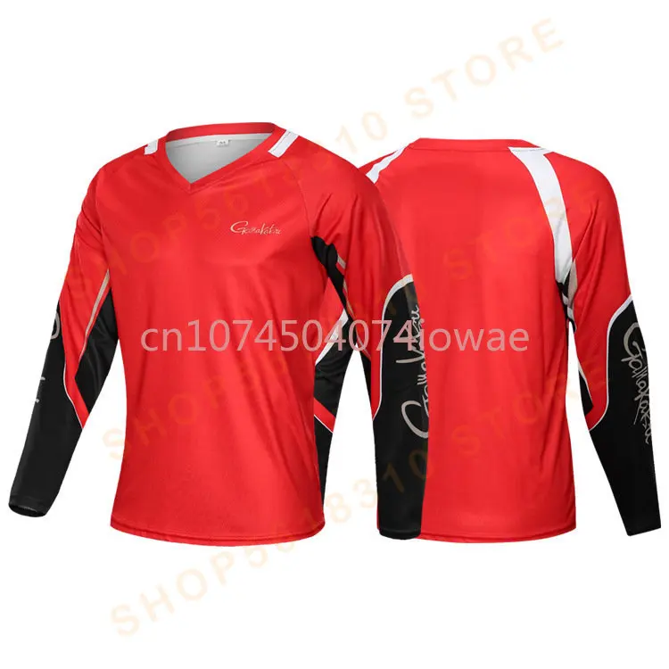 

Male Fishing Wear Outdoor Sports Shirts Clothing Long Sleeve Anti UV Breathable Cycling Hunting Hiking Clothes