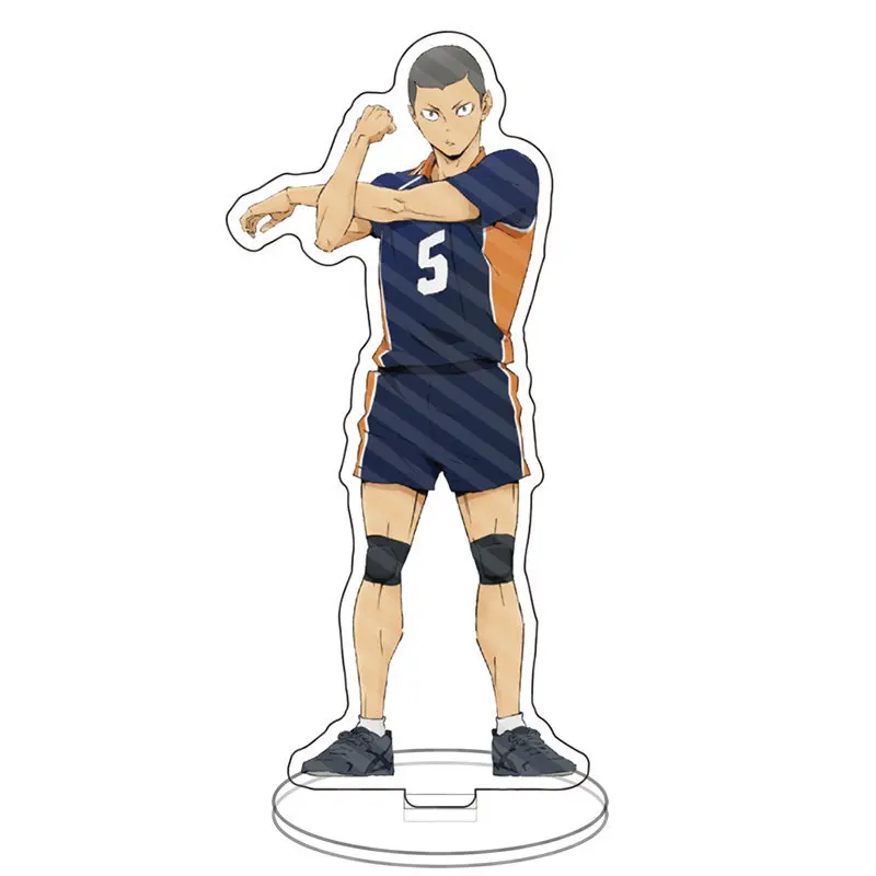 Фигурка Аниме Haikyuu волейбольный принц акриловая модель на подставке настольное