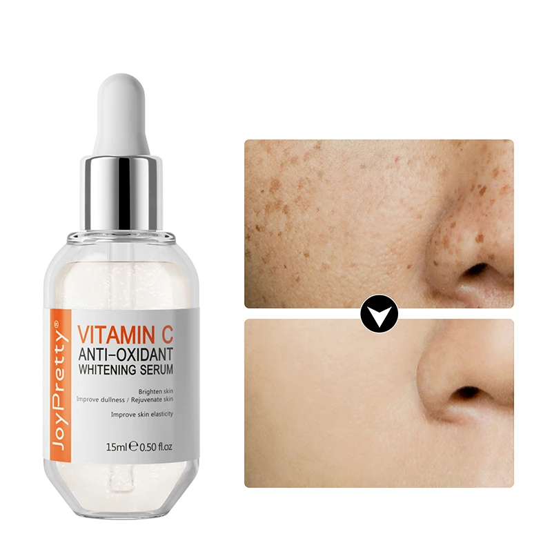 

Vitamin C Face Serum Whitening Anti Dark Spot Hyaluronic Acid Facial Essence Freckle Removing Dilute Melanin Skin Care Beauty