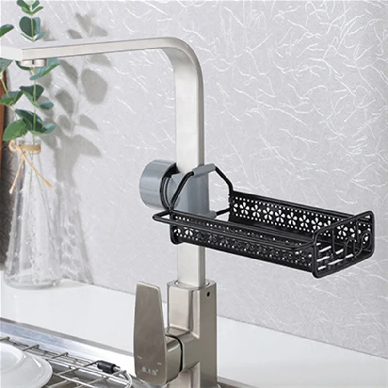 

Bathroom Shelves Kitchen Organizer Rack Detachable Lifting Sink Drainer Basket Faucet Shower Shelf Storage Holder Accessories