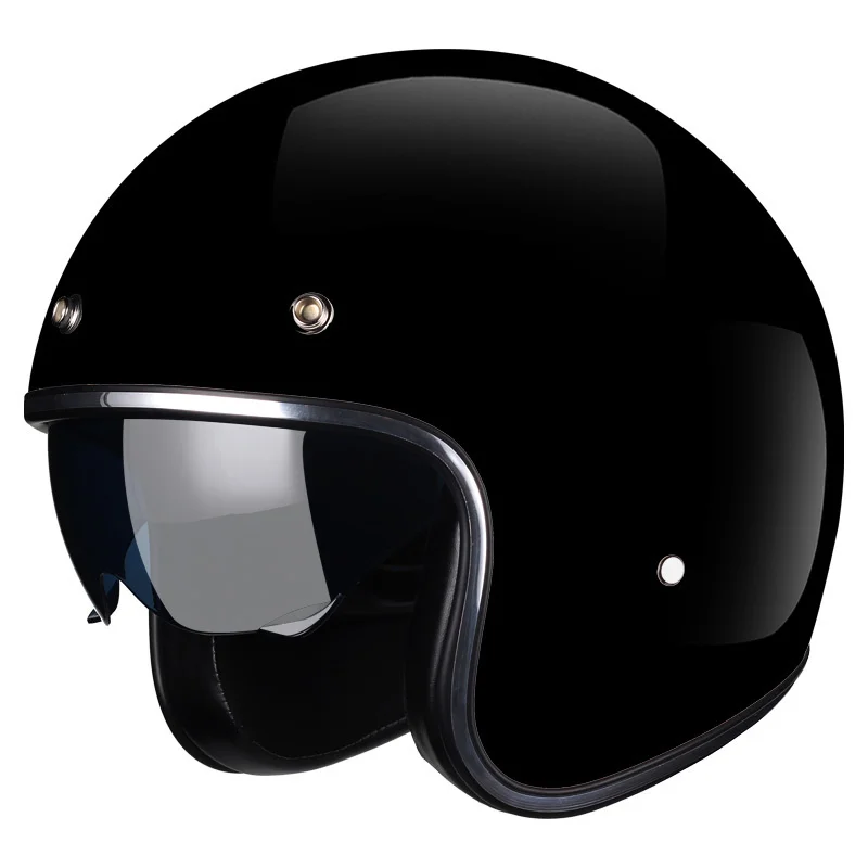 

Мотоциклетный шлем в горошек унисекс, мотоциклетный шлем Чоппер в стиле ретро, для езды по бездорожью, AM DH, на лето