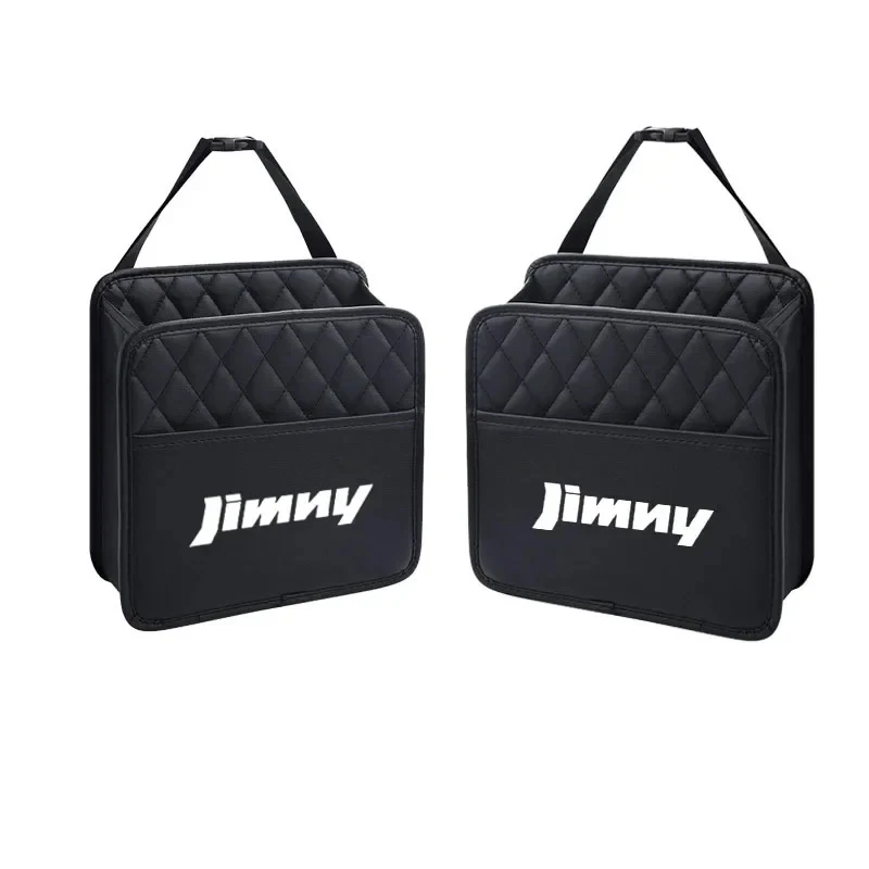 Фото Автомобильный ящик для хранения на заднем сиденье для Suzuki Jimny JB43 Jb74 JB64, автомобильный органайзер, защитная подвесная сумка для хранения, автомобильные аксессуары №1
