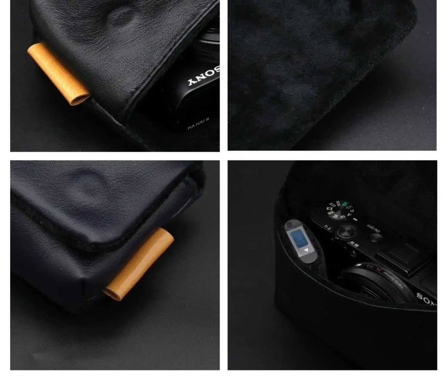 Мягкий чехол из искусственной кожи для SONY ZV-1 ZV1 RX100 VII VI V IV II HX95 Ricoh GR III IIIx GR3 GR3x Canon G9x