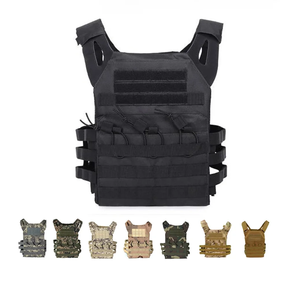 

600D Nylon Airsoftsports Tactical Vest Airsoft Body Armor JPC Molle Plate Carrier Wargame Protection Army Equipment 9 colors