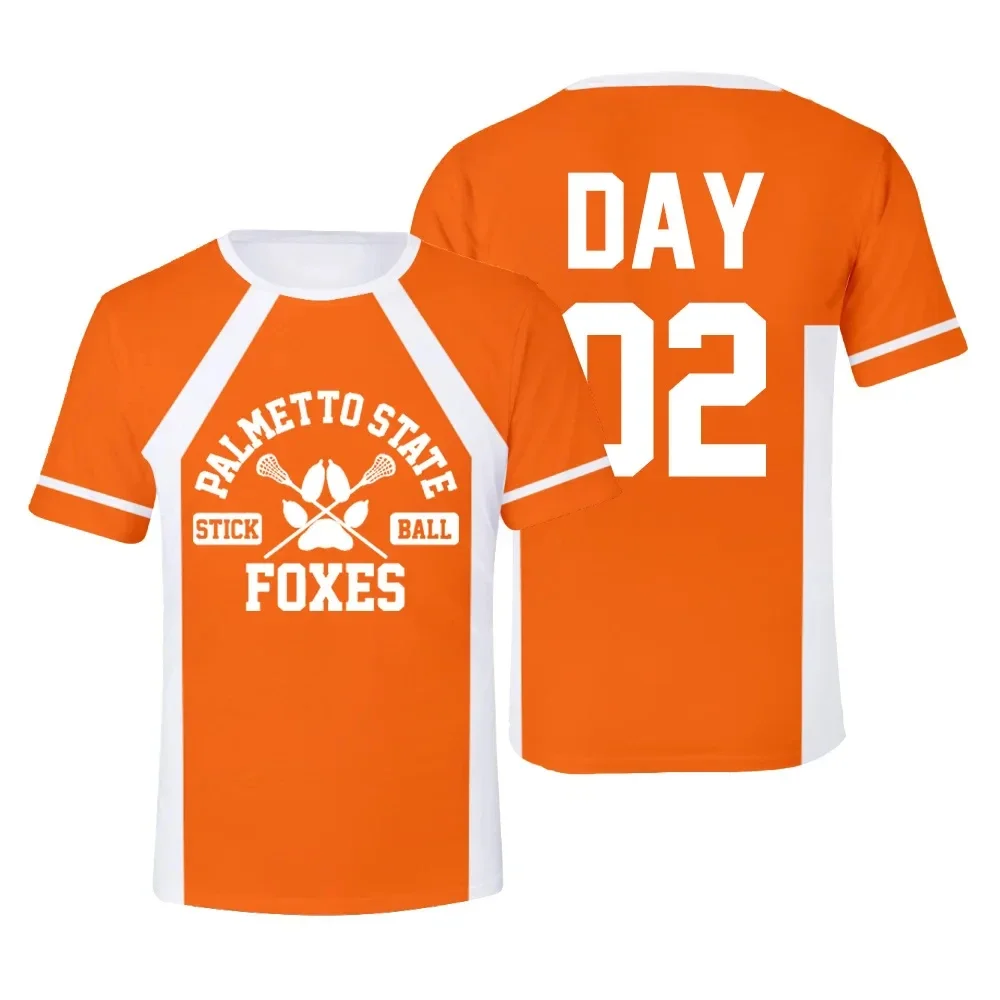 Фото Новый Foxhole Court Palmetto State Foxes Lacrosse Джерси Косплей WILDS MINYARD 3D футболка мужская/женская одежда детские футболки №2