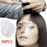 50 pcs hairspray isolate mask salon supply forehead plastic mask for eye protection disposable face protecting haircut tool