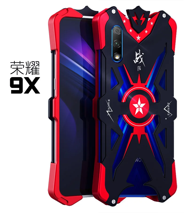

Hot Metal Steel Machinery Thor Heavy Duty Armor Aluminum Phone For Honor X20 9x Play 3 4t Play3 CASE Cover