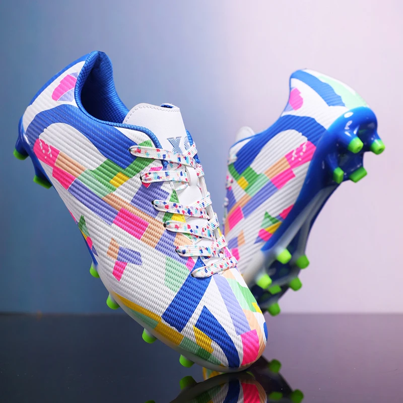 Soccer Shoes Society Professional Field Boot Youth Football Boots Comfortable Athletic Training Cleat Chuteira De Campo Futebol