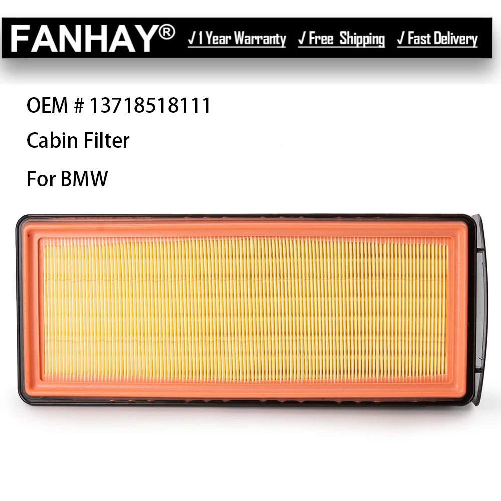 

13718518111 Activated Carbon Cabin Filter Air Grid Filter For BMW 5' F10 F11 F13 X3 F25 6' F12 X5 E70 LCI 3' F31 Car Accessories