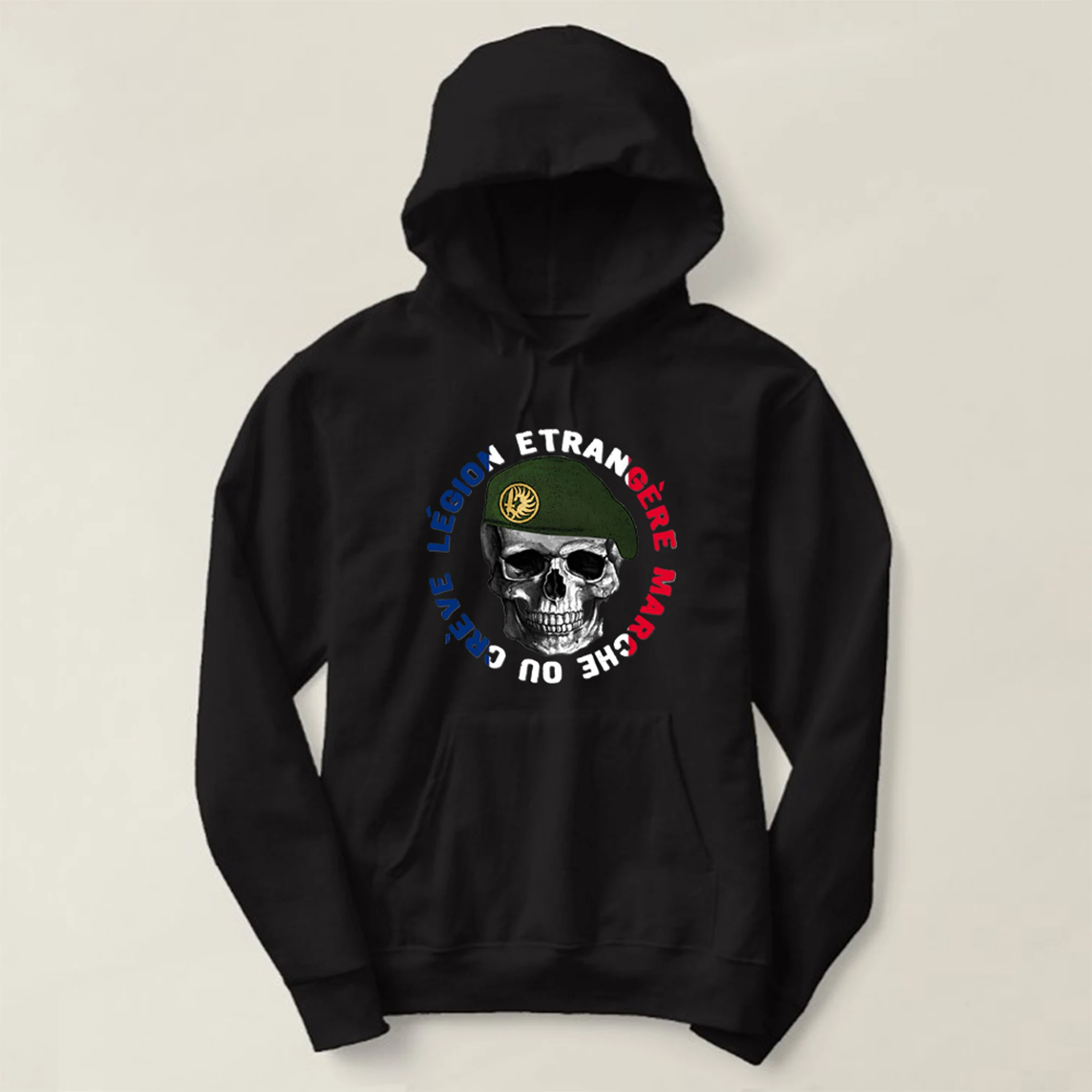 

French Foreign Legion Legion Etrangere Hoodie Spring and Autumn Comfortable High Quality Cotton Casual Hoodies
