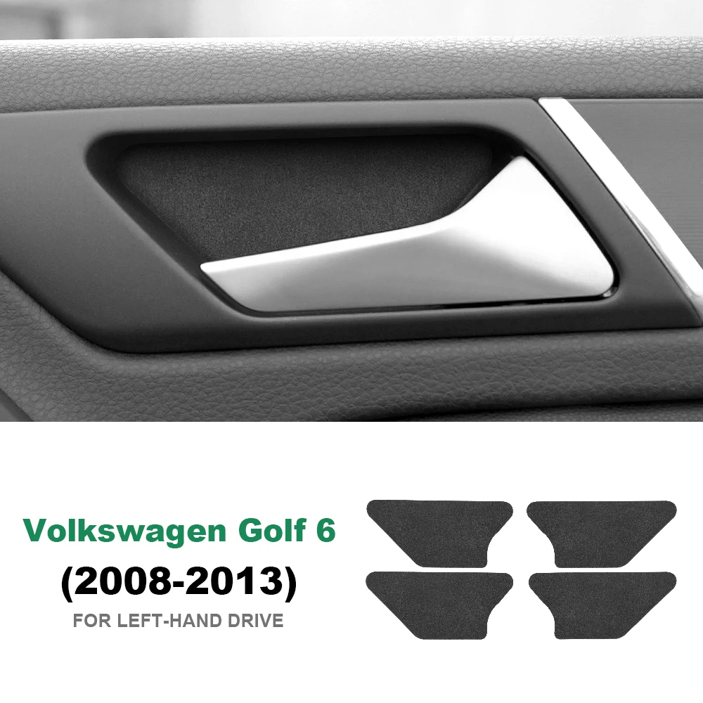 

Для Volkswagen Vw Golf 6 Gti R Mk6 2008 2009 2010 2011 2012, итальянская замшевая Автомобильная дверная чаша, внутренняя отделка