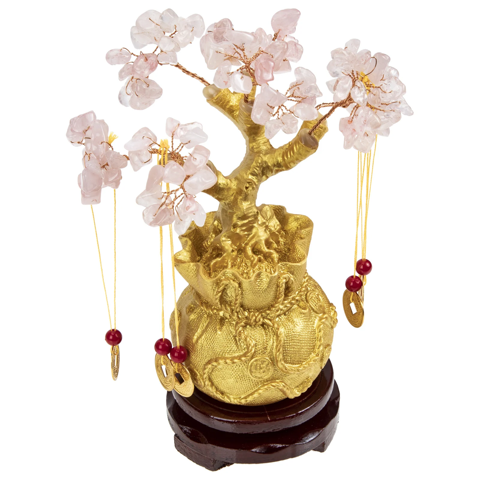 

1Set Chic Crystal Fortune Tree Decor Creative Money Tree Shape Decor Home Adornment