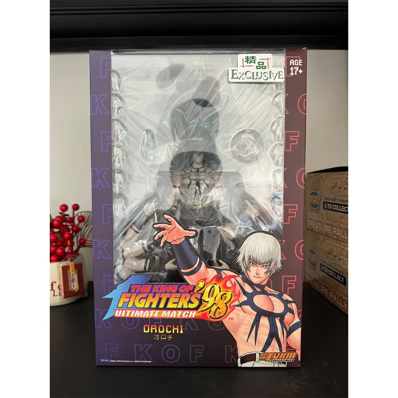 Фото В наличии: Фигурка Storm Toys 1/12 King of Fighters '98 Орочи (Большая Змея) в различных цветах, специальная расцветка SKKF04 BK YL №4