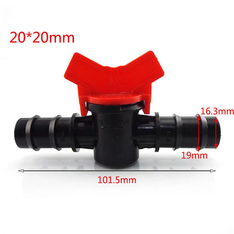 

1/2 3/4 Садовый поливочный шланг, кран DN15 DN20, капельный водяной клапан для орошения, 16 мм, 20 мм, 25 мм, садовый PE Waterstop, соединительные краны D4
