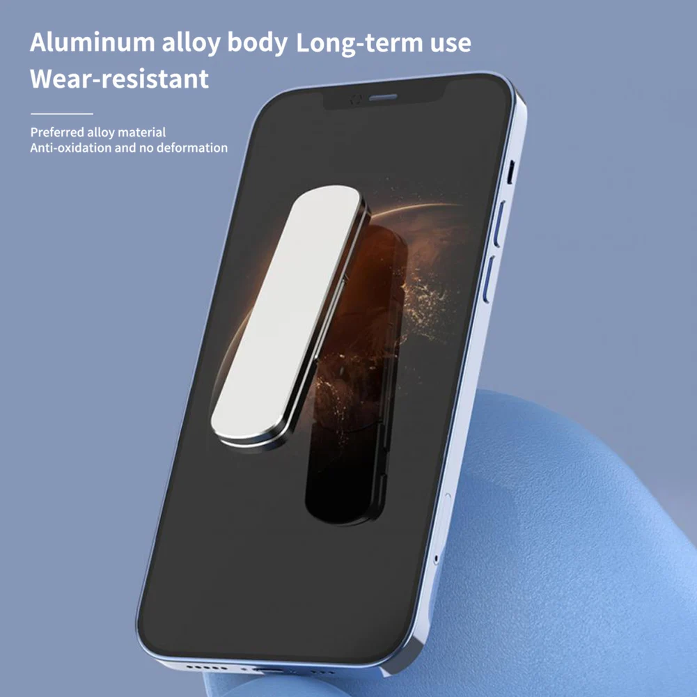 

Universal Mini Size Aluminum Portable Folding Desk Mount Holder Bracket Mobile Phone Cradle Foldable Stand for Cellphone