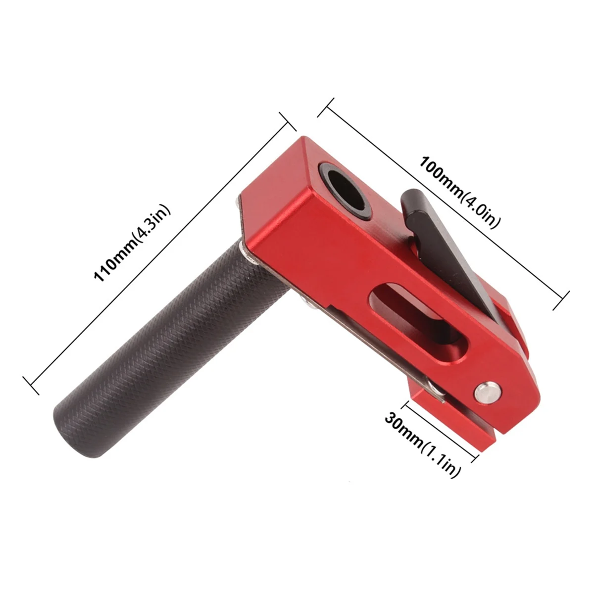 Настольный быстродействующий зажим для деревообработки фиксированный